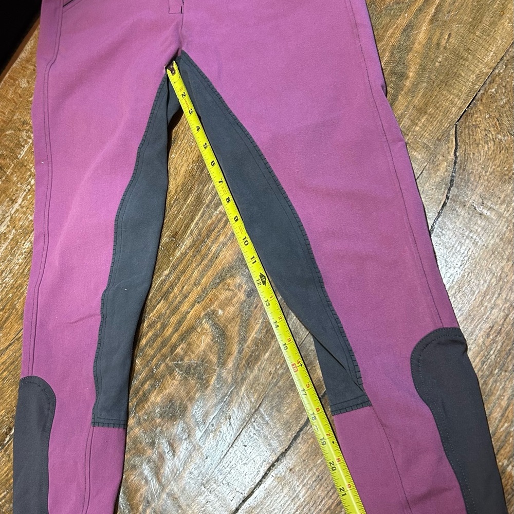 Womens Two-Tone Riding Pants - Picture 7 of 8